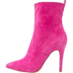 Botki damskie lity: MAI PIÙ SENZA Botki na obcasie pink