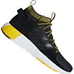 Czarne Buty adidas Questarstrike Mid M G25773. Czarne buty sportowe męskie Adidas, na wiosnę, z tkaniny, bez zapięcia, do biegania. W wyprzedaży za 459,00 zł.