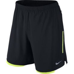 Spodenki i szorty męskie: spodenki do biegania męskie NIKE 7″ PHENOM 2-IN-1 SHORT / 683279-010 – NIKE 7″ PHENOM 2-IN-1 SHORT