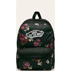 Vans - Plecak. Czarne plecaki damskie Vans, bez wzorów, z poliesteru. Za 159,90 zł.