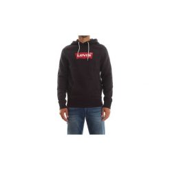 Bluzy Levis 56808 MODERN HOODIE. Czarne bluzy męskie Levi's®, m, bez wzorów, bez kołnierzyka, bez rękawów, bez kaptura. Za 263,48 zł.