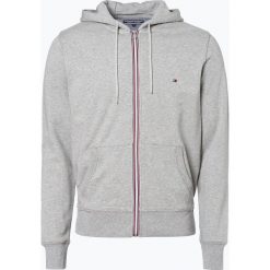 Bluzy męskie: Tommy Hilfiger – Męska bluza rozpinana – Core, szary