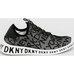 Dkny - Buty. Czarne buty sportowe damskie DKNY, z materiału. Za 469,90 zł.