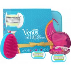 Kosmetyczki damskie: Gillette Zestaw Upominkowy Embrance Sap Maszynka + 1 Głowica + Szczotka + Kosmetyczka