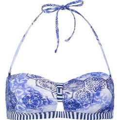 Biustonosz bikini w kolorze niebieskim. Niebieskie biustonosze marki Short Stories, z materiału. W wyprzedaży za 108,95 zł.