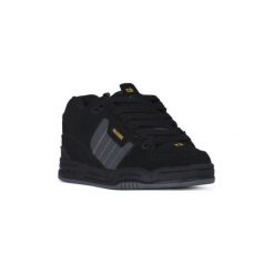 Buty Globe FUSION BLACK NIGHT TEQUILA. Czarne trampki męskie marki Globe, bez wzorów, bez zapięcia. Za 432,90 zł.