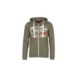 Bluzy Jack Jones JORGRIN. Zielone bluzy męskie Jack & Jones, s, bez wzorów, bez kołnierzyka, bez rękawów, bez kaptura. Za 131,40 zł.