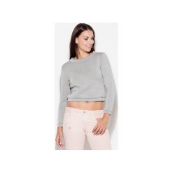 Bluzy damskie: Bluza K246 Szary