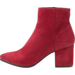 Botki damskie: ALDO FRALISSI Ankle boot red miscellaneous