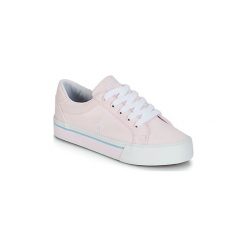 Buty Dziecko Polo Ralph Lauren ANNSEBURY. Różowe trampki dziewczęce Polo Ralph Lauren, bez wzorów, bez zapięcia. Za 329,00 zł.
