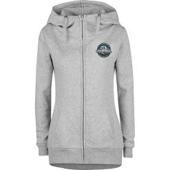 Rick And Morty UFO Bluza z kapturem rozpinana damska odcienie jasnoszarego. Szare bluzy damskie marki Rick And Morty, l, z nadrukiem, z długim rękawem, długie, z kapturem. Za 164,90 zł.