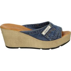 Klapki damskie: Klapki - 1034 JEANS