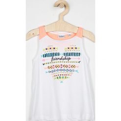 Blukids - Top dziecięcy 98-128 cm. Szare topy damskie marki Blukids, z nadrukiem, z bawełny, z okrągłym kołnierzem. Za 39,90 zł.