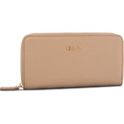 Duży Portfel Damski LIU JO - Xl Zip Around Manhat N68174 E0087 Cammel 51314. Brązowe portfele damskie Liu Jo, ze skóry ekologicznej. Za 299,00 zł.