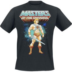 Masters Of The Universe He-Man - Logo T-Shirt czarny. Czarne t-shirty męskie marki Masters Of The Universe, l, z nadrukiem, z okrągłym kołnierzem. Za 74,90 zł.