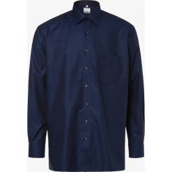 OLYMP Luxor comfort fit - Koszula męska – niewymagająca prasowania, niebieski. Niebieskie koszule męskie OLYMP Luxor comfort fit, m, bez wzorów, z bawełny, eleganckie, bez kołnierzyka, bez rękawów. Za 249,95 zł.