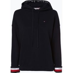 Tommy Hilfiger - Damska bluza nierozpinana, niebieski. Niebieskie bluzy damskie TOMMY HILFIGER, s, bez wzorów, bez rękawów, bez kaptura. Za 399,95 zł.