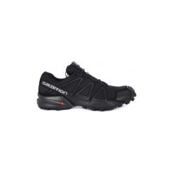 Buty do biegania Salomon SPEEDCROSS 4. Czarne buty sportowe męskie marki Salomon, bez zapięcia, do biegania, salomon speedcross. Za 521,25 zł.