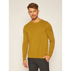 Sweter Marc O'Polo 027 5066 60398. Żółte swetry męskie Marc O'Polo, m, bez wzorów, klasyczne, polo, bez kaptura. Za 389,00 zł.