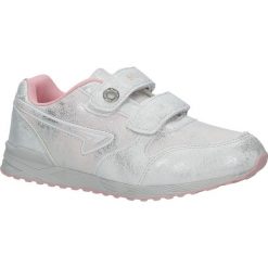 Srebrne buty sportowe brokatowe na rzepy casu 3xc7535. Szare buty dziewczęce sportowe Casu, bez wzorów, na rzepy. Za 79,99 zł.