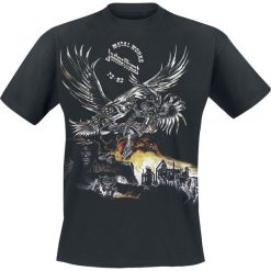 Judas Priest Metal Works T-Shirt czarny. Czarne t-shirty męskie z nadrukiem marki Judas Priest, s, z okrągłym kołnierzem. Za 74,90 zł.