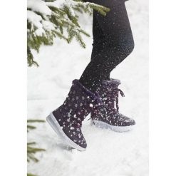 Fioletowe Śniegowce Enumeration. Fioletowe śniegowce damskie vices, za kostkę, na sznurówki. Za 79,99 zł.