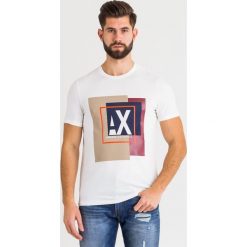 T-SHIRT armani exchange. Białe t-shirty męskie xxl. Za 199,00 zł.