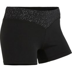 Spodenki do gimnastyki 500. Czarne szorty damskie DOMYOS, s, bez wzorów, z elastanu. Za 39,99 zł.