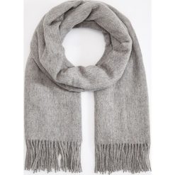 Szal z wełną - Szary. Szare szaliki damskie Reserved. Za 149,99 zł.