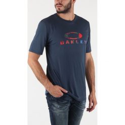 Oakley Koszulka Niebieski. Niebieskie podkoszulki męskie Oakley, s, z nadrukiem, z bawełny, z krótkim rękawem. Za 145,95 zł.