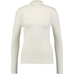 Swetry klasyczne damskie: Selected Femme SFCOSTA LS Sweter snow white