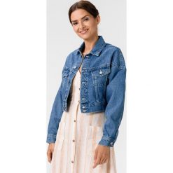 Pepe Jeans Volt Kurtka Niebieski. Niebieskie kurtki damskie Pepe Jeans, m, bez wzorów, z bawełny, bez kaptura. Za 722,95 zł.