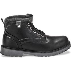 Buty zimowe męskie: BUTY MĘSKIE TRAPERY T190 – CZARNE