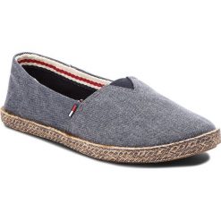 Espadryle damskie: Espadryle TOMMY JEANS - Flexible Casual Slip On EN0EN00200 Midnight 403