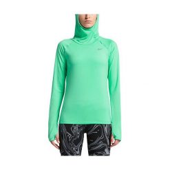 Nike NIKE ELEMENT HOODY, 10 | URUCHOMIENIE | KOBIETY | BLUZKA Z KAPTUREM I DŁUGIM RĘKAWEM | ZIELONY ŚWIATŁO / ODBLASKOWY SILV | M. Zielone bluzki sportowe damskie Nike, m, bez wzorów, z kapturem, z długim rękawem, długie, z kapturem, na fitness i siłownię. W wyprzedaży za 216,91 zł.