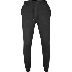 Popielate Sportowe Męskie Spodnie Dresowe -Brave Soul- ze Ściągaczami, Regular Fit, Szare SPBRSAW19STEINcharcoal. Szare spodnie męskie m, z tkaniny, sportowe. W wyprzedaży za 49,00 zł.