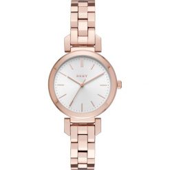 PROMOCJA ZEGAREK DONNA KARAN NEW YORK ELLINGTON NY2592. Białe zegarki damskie DONNA KARAN, ze stali. W wyprzedaży za 579,00 zł.