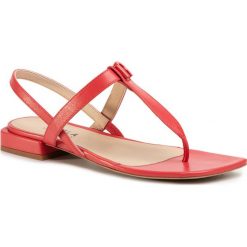 Sandały FURLA - 1927 1058370 S YC81 X04 Fuoco h. Czerwone klapki damskie Furla, z aplikacjami, ze skóry, bez obcasa, na obcasie. Za 799,00 zł.
