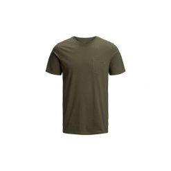 T-shirty z krótkim rękawem Jack Jones 12136714 POCKET TEE. Zielone t-shirty męskie Jack & Jones, xl, bez wzorów, bez kołnierzyka, krótkie. Za 39,92 zł.