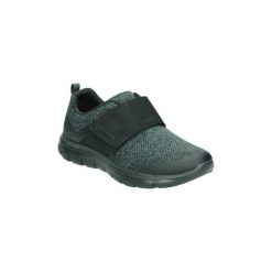 Tenisówki Skechers 12898-BBK. Niebieskie trampki i tenisówki damskie marki Skechers. Za 285,60 zł.