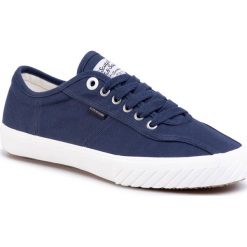 Tenisówki SCOTCH & SODA - Parcifal 20839590 Marine S69. Niebieskie półbuty męskie Scotch & Soda, bez wzorów, z gumy, eleganckie, bez zapięcia. W wyprzedaży za 209,00 zł.