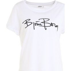 Topy sportowe damskie: Björn Borg SIGNATURE Tshirt z nadrukiem brilliant white