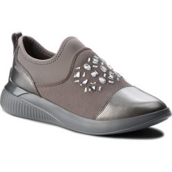 Sneakersy GEOX - D Theragon A D848SA 0AJAU C1115 Graphite. Szare półbuty damskie Geox, ze skóry ekologicznej. W wyprzedaży za 289,00 zł.