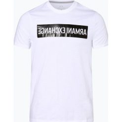 T-shirty męskie: Armani Exchange - T-shirt męski, czarny