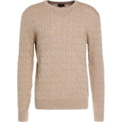 Swetry klasyczne męskie: J.CREW Sweter heather camel