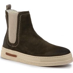 Sztyblety GANT - Maria 19553949 Dark Olive G710. Zielone kozaki damskie GANT, z wełny, bez obcasa, bez zapięcia. Za 609,00 zł.