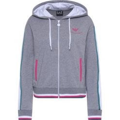 Bluza EA7 Emporio Armani 3HTM41 TJ31Z 3905. Szare bluzy damskie EA7 Emporio Armani, s, bez wzorów, z elastanu, bez rękawów, bez kaptura. W wyprzedaży za 499,00 zł.