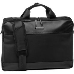 Torba na laptopa GINO ROSSI - BGM-S-054-10-03 Black. Czarne torby męskie skórzane Gino Rossi, bez wzorów, z materiału. Za 259,99 zł.
