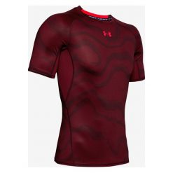 Under Armour HeatGear® Koszulka Czerwony. Czerwone podkoszulki męskie Under Armour, xl, bez wzorów, z elastanu, z krótkim rękawem. Za 188,95 zł.