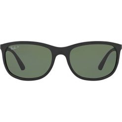 Ray-Ban - Okulary. Czarne okulary przeciwsłoneczne damskie Ray-Ban, prostokątne. W wyprzedaży za 629,90 zł.